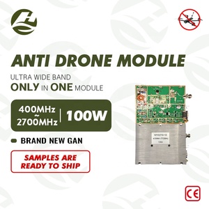 Amplificateur de puissance large bande 100W 400-2700MHZ, module anti-<span class=keywords><strong>drone</strong></span>, interférence de <span class=keywords><strong>signal</strong></span>, <span class=keywords><strong>brouilleur</strong></span> de <span class=keywords><strong>drone</strong></span> - Product Image 1