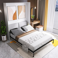 Lits Murphy pliables modernes pleine grandeur, gain de place, lits muraux, armoires, meubles