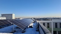 Kit de montage triangulaire pour panneaux solaires photovoltaïques sur toit plat Angels, supports en aluminium anodisé pour toitures en béton ou en métal, garantie 25 ans