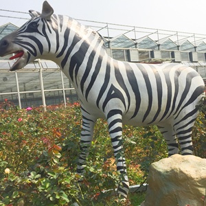 Modello Animale di Alta Qualità a Grandezza Naturale, Zebra Animatronica 3D in Vendita per Parchi di Divertimento - Product Image 6