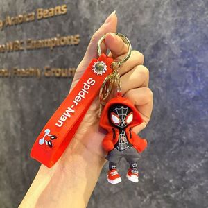 Portachiavi con Ciondolo a Forma di <span class=keywords><strong>Spider</strong></span>-<span class=keywords><strong>Man</strong></span> <span class=keywords><strong>Marvel</strong></span> con Cappuccio, Stile Cartoon, per Auto e Borsa, Piccolo Regalo all'Ingrosso - Product Image 6