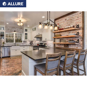 Meubles Allure : Armoires en bois au design moderne et élégant, prix raisonnable, armoires de cuisine ouvertes professionnelles pour <span class=keywords><strong>mini</strong></span>-cuisine - Product Image 2
