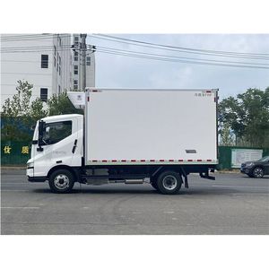 Camion frigorifique BYD neuf de 8 tonnes, diesel, 4x2, conduite à gauche, pour le transport urbain de denrées alimentaires congelées, avec système de réfrigération Thermoking. - Product Image 1