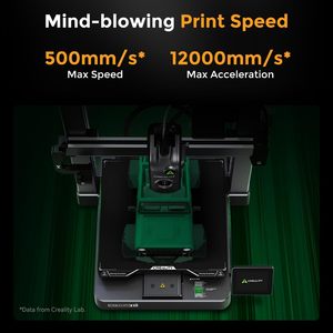 Hi Combo 3D Printer PLA Compatible FDM Multi-Color New 3D Prototyping Machine 500mm/s Print Speed Heated Bed Dual Extruder 1 - Product Image 2