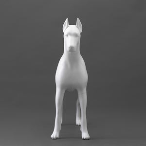 Maniquí de perro Doberman realista para Sudadera con capucha para perro - Product Image 4