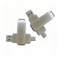 Flashdisk USB Type-C OTG Metal 2.0 3.0 1GB 2GB 4GB 8GB 16GB 32GB 64GB 128GB 256GB Logo Custom Grosir