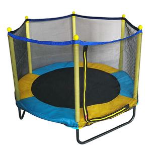 Funjump 55 "Mini <span class=keywords><strong>petit</strong></span> <span class=keywords><strong>trampoline</strong></span> intérieur extérieur pour enfants avec filet de protection Trampolines pour bébé pour cadeaux d'anniversaire - Product Image 3