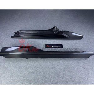 Faldones Laterales de Fibra de Carbono Estilo Huracán a <span class=keywords><strong>NoVi</strong></span> para Lamborghini Huracán LP580, LP610, EVO, EVO RWD y Tecnica 2014-2025 - Product Image 2