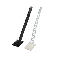OUORO ATC-22 1600T Organisateur de câbles multifonctionnel auto-adhésif, attaches circulaires réglables en plastique, serre-câbles, support de cordon