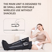 Nouvelle Arrivée : Bottes de Massage à Air Sans Fil pour Jambes et Pieds, Thérapie de Récupération, Circulation, Compression d'Air, Appareil de Massage Complet pour les Jambes