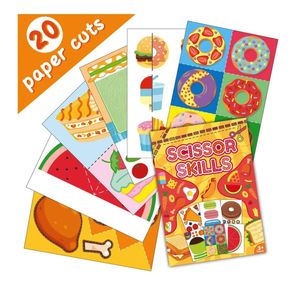 Regalos para Niñas, Tarjetas para Recortar, Manualidades, Animales del Océano, Princesas, Tijeras, Libro de Actividades para Niños Pequeños - Product Image 1