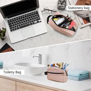 Bolsa de Aseo Resistente al Agua de Fábrica BSCI para Accesorios de Afeitado, Bolsas de Almacenamiento Plegables con Separador y Asa para Cosméticos - Product Image 5