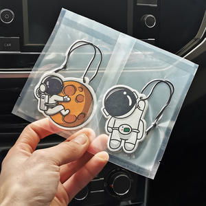 การ์ดน้ำหอมปรับอากาศในรถยนต์กระดาษคอตตอนกลิ่นหอมแบบตลกที่กำหนดเองได้ทันสมัย - Product Image 5