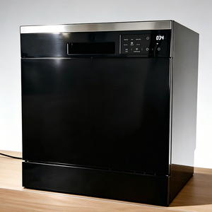 <span class=keywords><strong>Lave</strong></span>-<span class=keywords><strong>vaisselle</strong></span> encastrable électrique avec <span class=keywords><strong>6</strong></span> programmes de lavage, capacité de 8 <span class=keywords><strong>couverts</strong></span>, affichage LED, pour usage domestique et hôtelier - Product Image 2