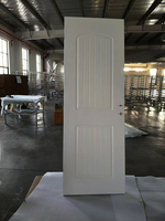 Porte intérieure moderne en WPC écologique, étanche, insonorisée, anticorrosion, design PVC, sans peinture, idéale pour la cuisine