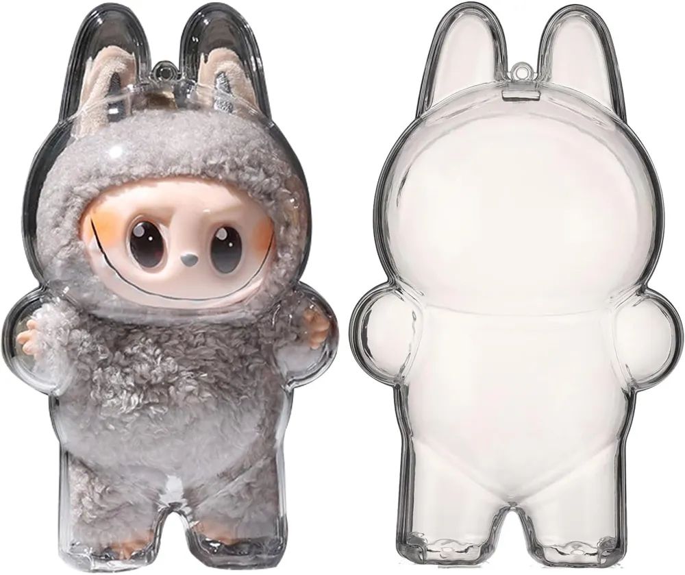 6PCS Standing Macaron caso claro