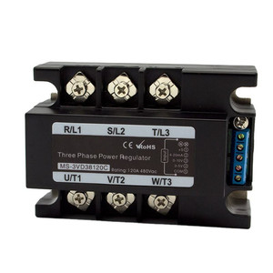 เครื่องควบคุมกำลังไฟฟ้า Xtester-MS-1VD38120C-SCR 120a กระแสไฟฟ้าสลับสามเฟส - Product Image 1
