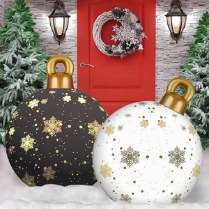 Boules de Noël gonflables en PVC, sports et divertissements, décorations d'intérieur et d'extérieur, jouet de Noël, cadeau de fête - Product Image 2