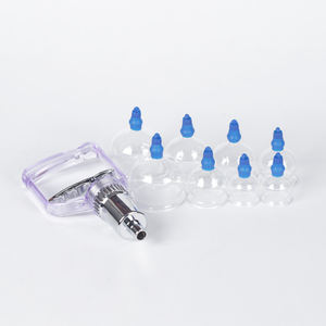 8 unids/set de ventosas Anti celulitis vacío de catación TCM masaje de la acupuntura del cuerpo tazas de la succión - Product Image 5