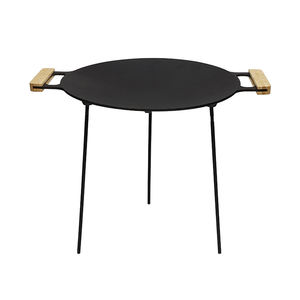 Moderno Braciere Portatile da Campeggio in Ghisa e Acciaio, Griglia BBQ Multifunzionale per Cottura all'Aperto a Carbone - Product Image 5