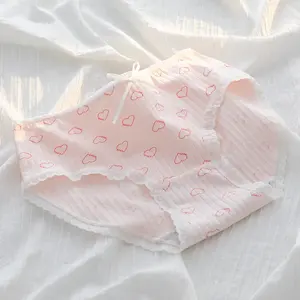 Weiche Baumwoll höschen für Frauen Süße Mädchen Slips Weibliche Unterwäsche mit mittlerer Taille Intimates Unterhosen Sexy Dessous Shorts