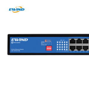 <span class=keywords><strong>GE</strong></span>/GF/SFP Inyector Gigabit Poe gestionado no gestionado 19 puertos Gigabit Uplink PoE Conmutador de fibra - Product Image 2
