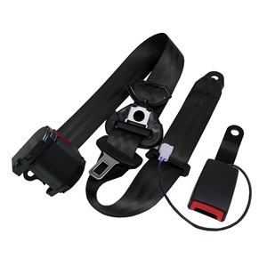 K3 DOT認定3点リトラクターカーシートベルト金属鋼ワイヤースイッチ自動車用 - Product Image 2
