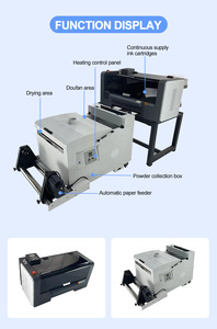 طابعة DTF بنفث الحبر 12 بوصة و 30 بوصة و 9 ألوان برأسين من خلال النقل الحراري 30 بوصة - Product Image 3