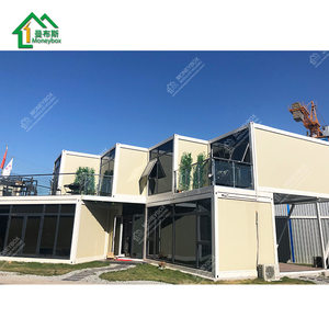 Paquete plano Contenedor de dos pisos Inicio Contenedor dúplex Casa Oficina Lugar de trabajo <span class=keywords><strong>en</strong></span> <span class=keywords><strong>venta</strong></span> - Product Image 3