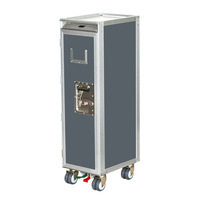 Chariot de repas d'avion personnalisable en hauteur et en couleur-multifonctionnel pour les solutions de stockage à domicile et au bureau