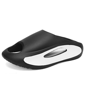 Sandales d'été pour hommes, blanches, à semelle épaisse, antidérapantes, pour la plage, chaussures injectées M9052 - Product Image 5