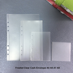New Arrival nhà máy không thấm nước đa màu sắc bền A6 A7 A9 tùy chỉnh Tiền Phong bì tiền mặt phong bì Frosted Pocket - Product Image 6