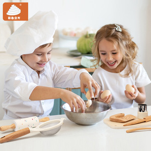 Classic Pretend Play 10PCS Kitchen Utensils <b>Toy</b> Set with Pot, Pan, Spatula and Cooker Montessori Cooking Play <b>Tools</b> for Kids - Product Image 5