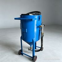 Machine de sablage professionnelle avec nettoyage de haute précision pour les pièces métalliques et plastiques de formes complexes