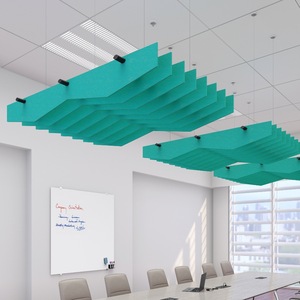 Suspension de déflecteur de plafond d'art <span class=keywords><strong>acoustique</strong></span> ignifuge de type palatial esthétique nouveau panneau de plafond <span class=keywords><strong>acoustique</strong></span> ignifuge insonorisé moderne - Product Image 2