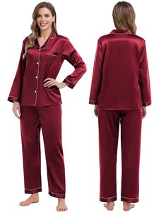 Couples Christmas Mommy and Me <strong>Family</strong> <strong>Matching</strong> Green Solid Cute Cotton Satin Cute <strong>Pj</strong> Pijamas Pyjamas Pajamas Set for Women - Product Image 4