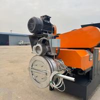 Machine de granulation automatique personnalisée pour le recyclage du plastique LDPE/PP/LLDPE avec contrôle PLC, haut rendement 100-600 kg/h