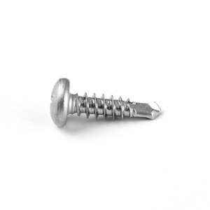 Chất lượng cao thép không gỉ 304 316 chéo Pan Đầu Gỗ tự khoan vít vít Phillips đầu tròn Tự Khai thác vít - Product Image 2