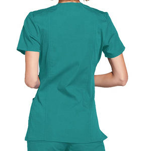 Belleza Hospital femenino Scrubs tejido enfermera uniformes diseño médico Scrub Sets - Product Image 2