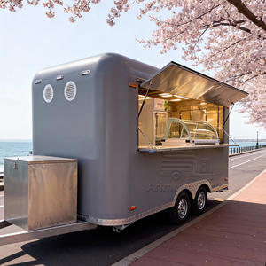 Carrito de Comida Comercial Personalizable para Hot Dogs, Papas Fritas, Tacos, Hamburguesas, Pollo Asado, Remolque de Comida, Camión de Comida Ambulante - Product Image 2