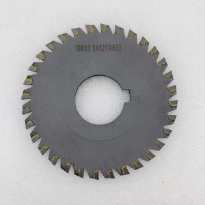 Лезвие для пилы из сплава, настраиваемая сварная Вольфрамовая сталь YG, фрезерная сталь, алюминиевый ультратонкий трехсторонний YW, инкрустированный - Product Image 6