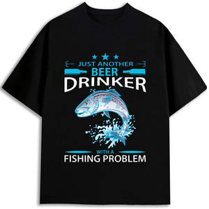 T-shirt en coton pour homme, 180 g/m², coupe classique, manches courtes, imprimé avec motif, respectueux de l'environnement, fabriqué aux États-Unis - Product Image 1