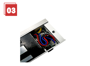 <span class=keywords><strong>Serratura</strong></span> Elettromagnetica Impermeabile a Montaggio Superficiale LED 180KG 350LBS per Porte di Sicurezza in Metallo - Product Image 3