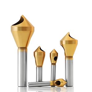 Tốc độ cao Titan nitride tráng countersink chamfer Mill cho thép & thép không gỉ gia công OEM & ODM hỗ trợ - Product Image 5