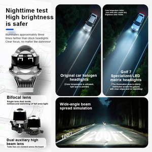 Lámpara de cabeza de estilo de coche para Vw <span class=keywords><strong>Golf</strong></span> 7, lente de proyector de <span class=keywords><strong>faro</strong></span> Led 2013-2020, faros delanteros <span class=keywords><strong>Golf</strong></span> 7,5 Mk7 Mk7.5 Tsi Gti Drl automotriz - Product Image 4