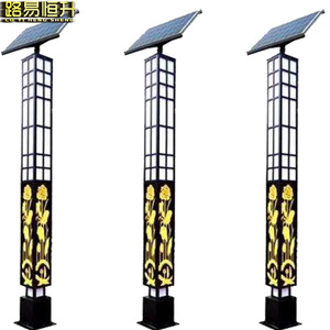 Solar Landscape <b>Lights</b> <b>Led</b> Outdoor Courtyard Garden Lighting With <b>Sensor</b> For Home Villa Street 5-Year Warranty - Product Image 1