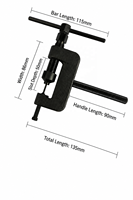 Outil de rupture de chaîne pour moto et vélo, séparateur de chaîne de distribution, outils de réparation automobile robustes