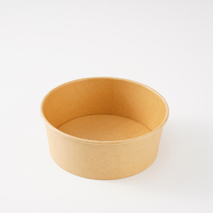 Bol rond en papier kraft anti-fuite, jetable, pour emporter, pour l'emballage de la soupe Tom <span class=keywords><strong>Yum</strong></span> Goong - Product Image 6