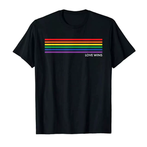 เสื้อยืดสีรุ้ง <span class=keywords><strong>LGBTQIA</strong></span> I AM SUPER GAY สำหรับเดือนแห่งความภาคภูมิใจ ขายส่ง - ผ้าโพลีเอสเตอร์/คอตตอน แห้งเร็ว ระบายอากาศได้ดี - Product Image 3