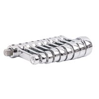 Usines d'outils à main industriels, jeu de 9 clés à cliquet à douille à 12 pans de 3/8 pouces, adaptateur de clé dynamométrique